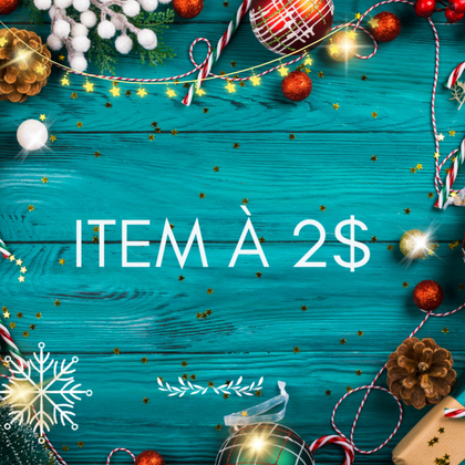 ITEM À 2$