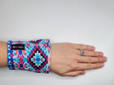 Portefeuille pour le poignet AZTEQUE ROSE