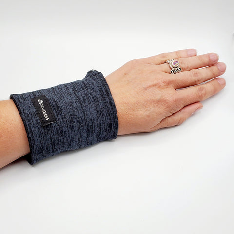 Portefeuille pour le poignet BLEU CHINÉ
