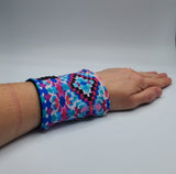 Portefeuille pour le poignet AZTEQUE ROSE