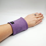 Portefeuille pour le poignet MAUVE AU COTON